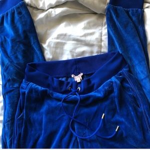 Royal blue juicy track joggers